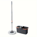 Enyaa Premium Mop and Buckets sets-with 4 Mops Heads, Adjustable Pole,Super Absorbent Microfiber Spin Mop