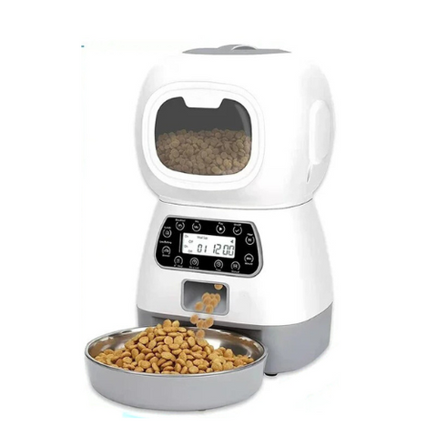 3.5L Smart Pet Feeder, Auto Meals for Happy Pets